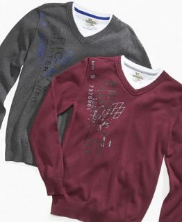 Epic Threads Kids Sweater, Boys Graphic V Neck Sweaters