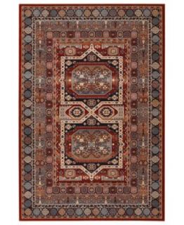 Timeless Treasures Royal Kazak Burgundy 910 x 132   Rugs