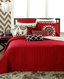 INC International Concepts Bedding, Ikat Quilted Coverlet Collection