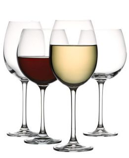 The Cellar Glassware, Set of 8 Premium Red & White Wine Glasses