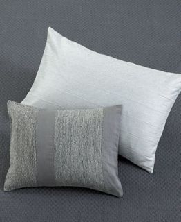 Calvin Klein Home Haze Mohair Banded Decorative Pillow, 12x16