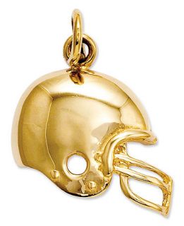 14k Gold Charm, Football Helmet Charm   Bracelets   Jewelry & Watches