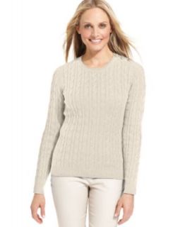 Charter Club Sweater, Long Sleeve Ribbed V Neck