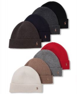 Polo Ralph Lauren Hat, Tipped Merino Knit Hat   Mens Hats, Gloves