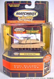 Matchbox USA Steel Soldier Serie M1A Abrams Tank