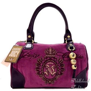 Juicy Couture Madge Bowler Tote Bag Studded Crest Daydreamer Satchel
