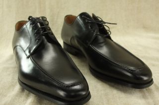 Magnanni Tomo Black Leather Square Toed Lace Up Oxfords Size 15 $250