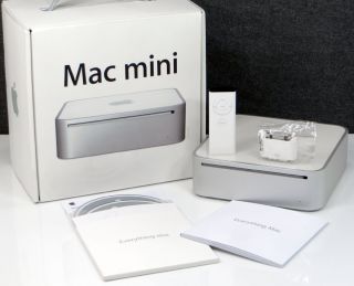 Mac Mini Core2Duo 4GB RAM 500GB Hard Drive Retail Box All Accessories