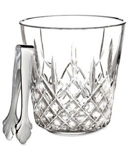 Waterford Barware, Lismore Ice Bucket With Tongs