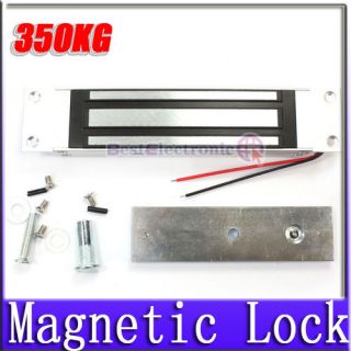 350kg Embedded Single Door Magnetic Lock Holding Force