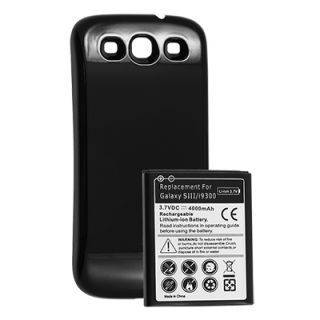 Extended Life Battery Door for Samsung Galaxy s III SIII S3 3 GT i9300
