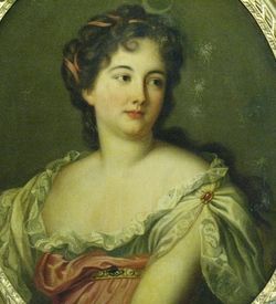 Dutch Painting J Van Oost Portrait of Madame de Nevers Antique