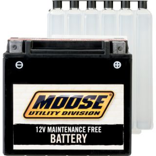 83 86 YTM225DR Moose AGM Maintenance Free 12V Heavy Duty Battery