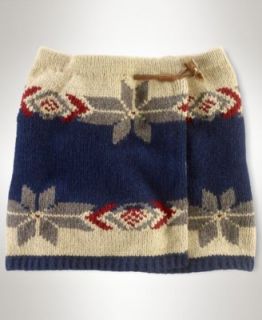 Ralph Lauren Kids Sweater, Girls Holiday Moose Cardigan