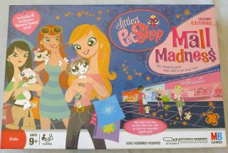 New Mall Madness LPS Littlest Pet Shop The Shopping Game by Hasbro