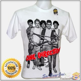 Shirt One Direction 1D V2 Boy Band Cute Pop RTO Vtg