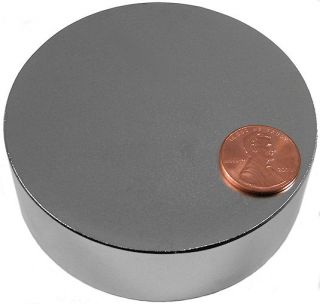Neodymium Magnet 3 diameter x 1 thick Disc N48 Rare Earth