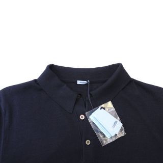 Malo Dark Blue Short Sleeve Polo Shirt US 3XL EU 58