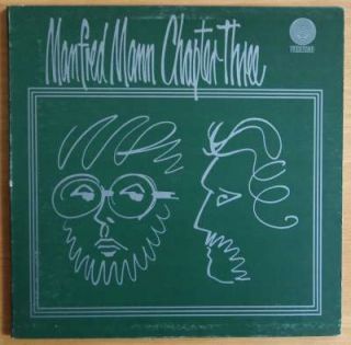 Manfred Mann Chapter Three Original UK Prog Psych Vertigo Swirl LP