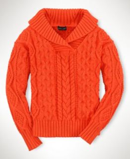 Ralph Lauren Kids Cardigan, Girls Cascade Ruffle Sweater   Kids Girls