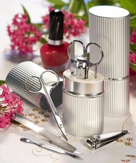 36 Silver Manicure Personal Grooming Set
