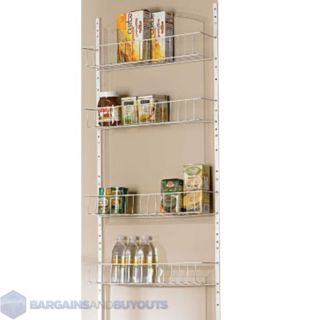 24 Wide 8 Shelf Kitchen Pantry Door Rack 220479