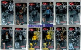 NECA Sin City 1 Full Set of 12 Black and White Color Variant 7 Inches