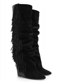 ISABEL MARANT Famous Fringed MANLY BOOTS * IT 39 / US 7.5   8 ~ SO