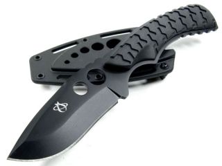 Mantis Knives Seymour Hunting Knife Tire Rubber Handle