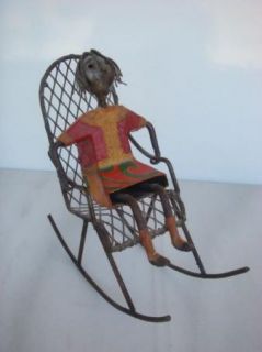 Manuel Felguerez 1928 Metal Rocking Chair Sculpture