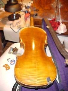 Antique Violin with Case Maplewood
