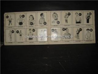 Famous Wrestlers Complete Album with 150 Cards from 50S