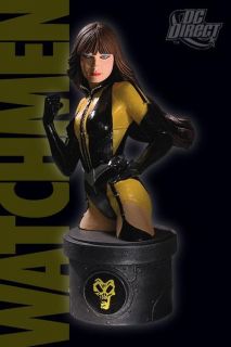 DC Direct Watchmen Movie Bust Silk Spectre Statue New