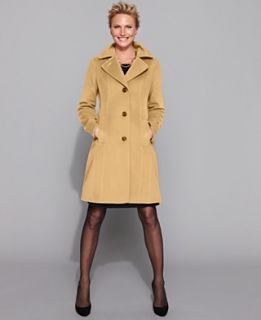 Anne Klein Petite Coat, Cashmere Blend Walker