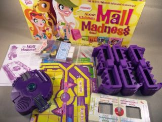 MALL MADNESS Talking Shopping Game Milton Bradley 2004   Ex Cond