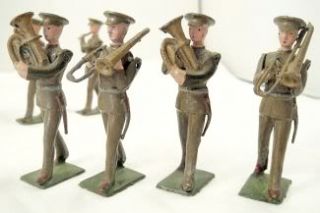 Post War Britains 1301 Lead Toy Soldier U s Army Marching Band