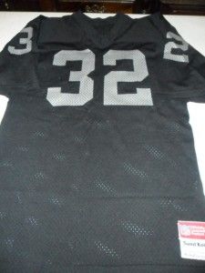 Marcus Allen 32 Raiders MacGregor Sand Knit NFL Jersey Youth Large
