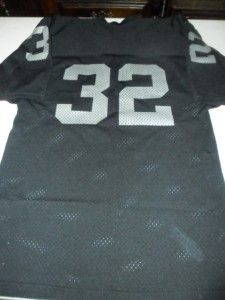Marcus Allen 32 Raiders MacGregor Sand Knit NFL Jersey Youth Large