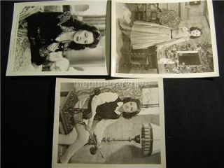 Margaret Lockwood Assorted Collection Vintage 3 Photo Lot 740s