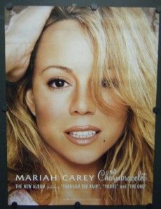 Mariah Carey Promo Poster Charmbracelet 2002 The One Through The Rain