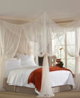 Mombasa Bedding, Feather Boa Canopy   Bed Canopies   Bed & Bath   