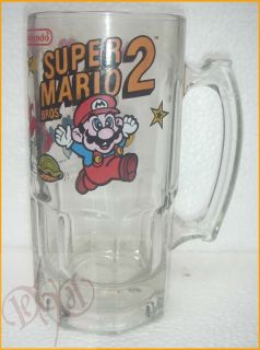 1989 Nintendo Super Mario Brothers 2 Big 32 oz Mug Beer Stein