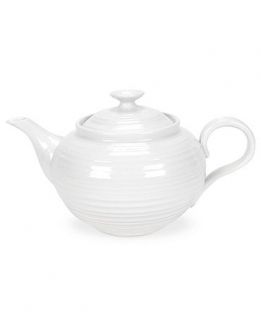 Portmeirion Sophie Conran White Teapot, 2 Pt.   Casual Dinnerware