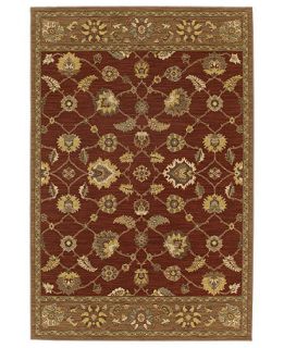 Karastan Area Rug, Elan Shropshire Henna 33 x 56   Rugs