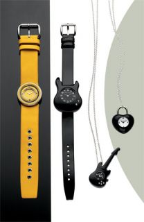 Marc by Marc Jacobs Womens Black Guitar Watch