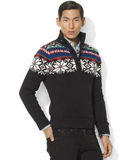 Polo Ralph Lauren Sweater, Toggle Mockneck Sweater