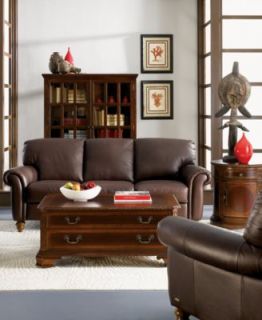 Umbria Living Room Furniture Sets & Pieces, Leather