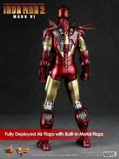 Hot Toys Iron Man 2 Mark VI 6 12 Figure in Stock