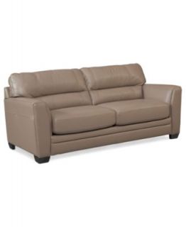 Kyle Leather Seating with Vinyl Sides & Back Living Room Furniture, 3