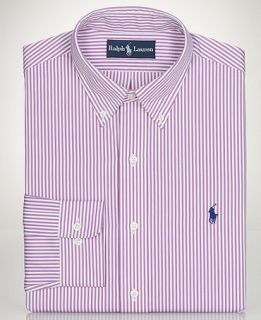 Polo Ralph Lauren Dress Shirt, Slim Fit Stripe Shirt   Mens Dress